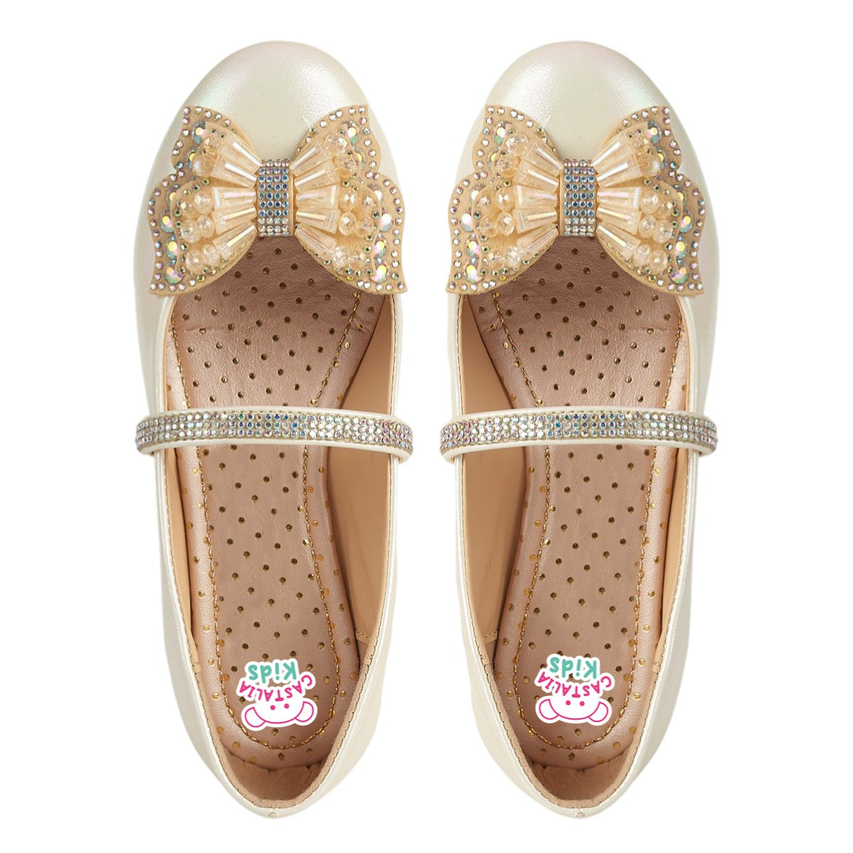 Balerina Para Niña Castalia Con Mariposa Y Pedrería