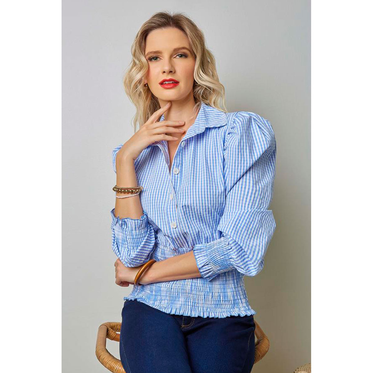 Blusa Para Mujer TREVO 931-83 Azul