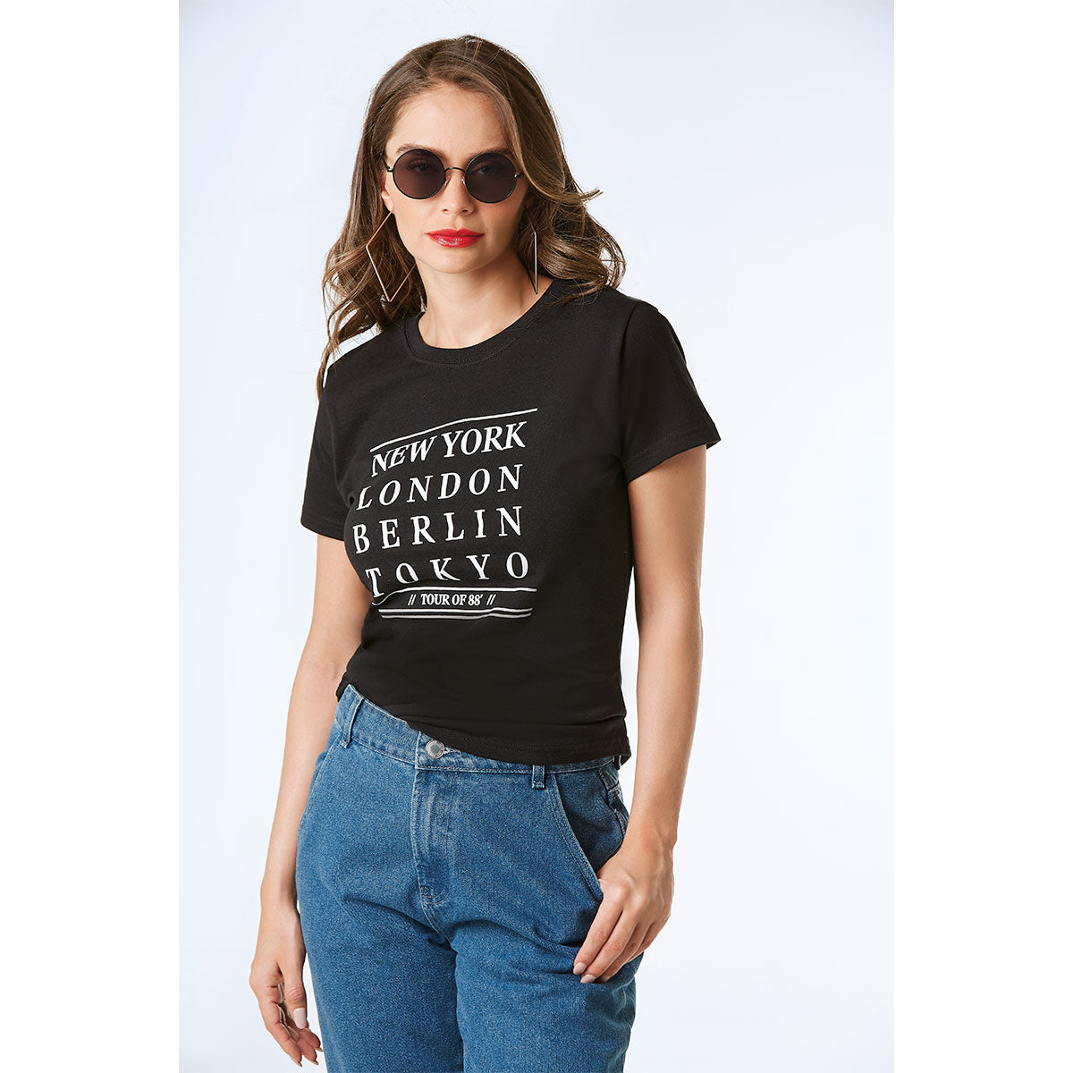 Blusa Para Mujer TREVO 940-115 Rojo con Negro