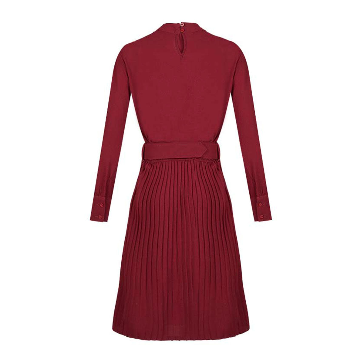 Vestido Corto Para Mujer TREVO 949-87 Tinto