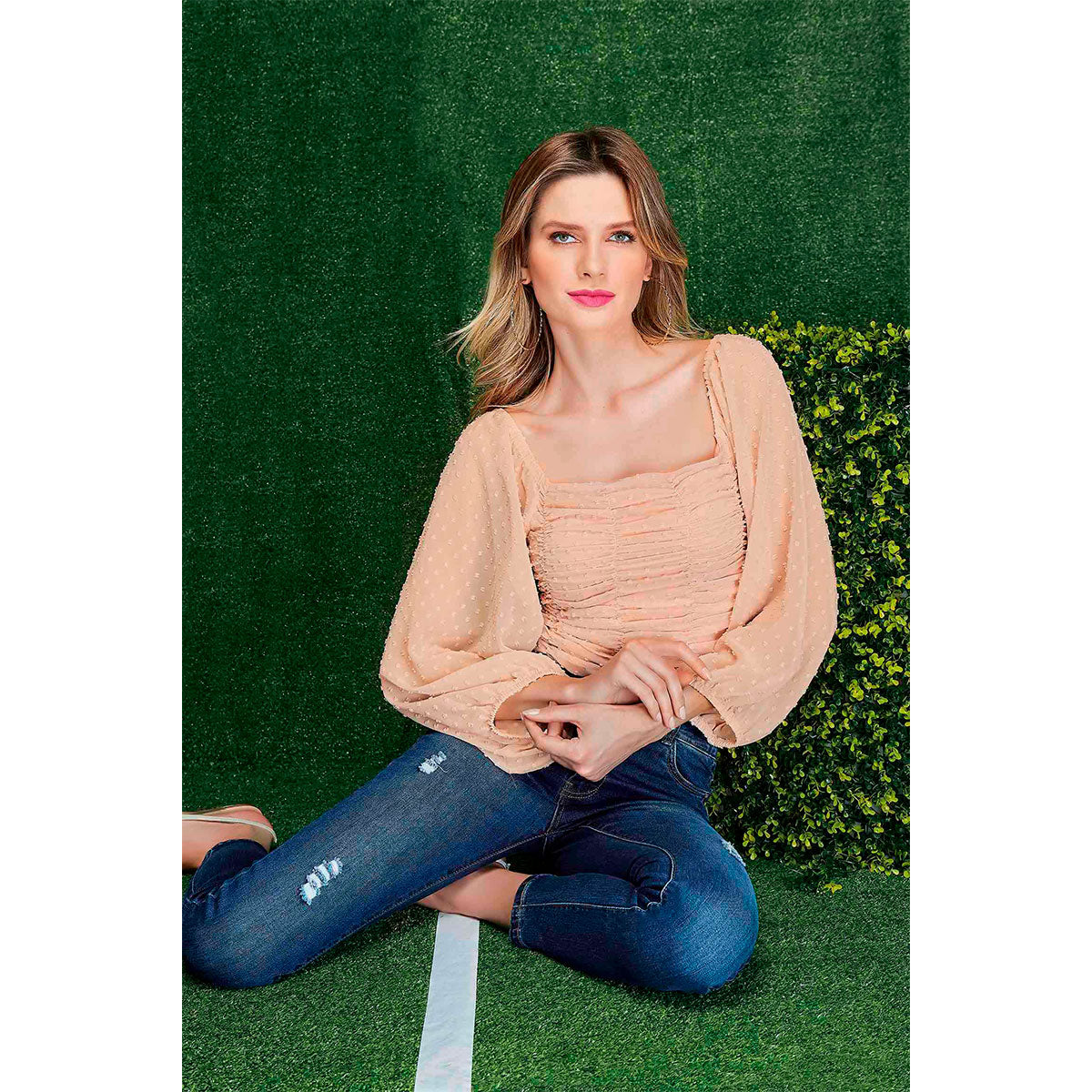 Blusa Para Mujer TREVO 993-20 Crema