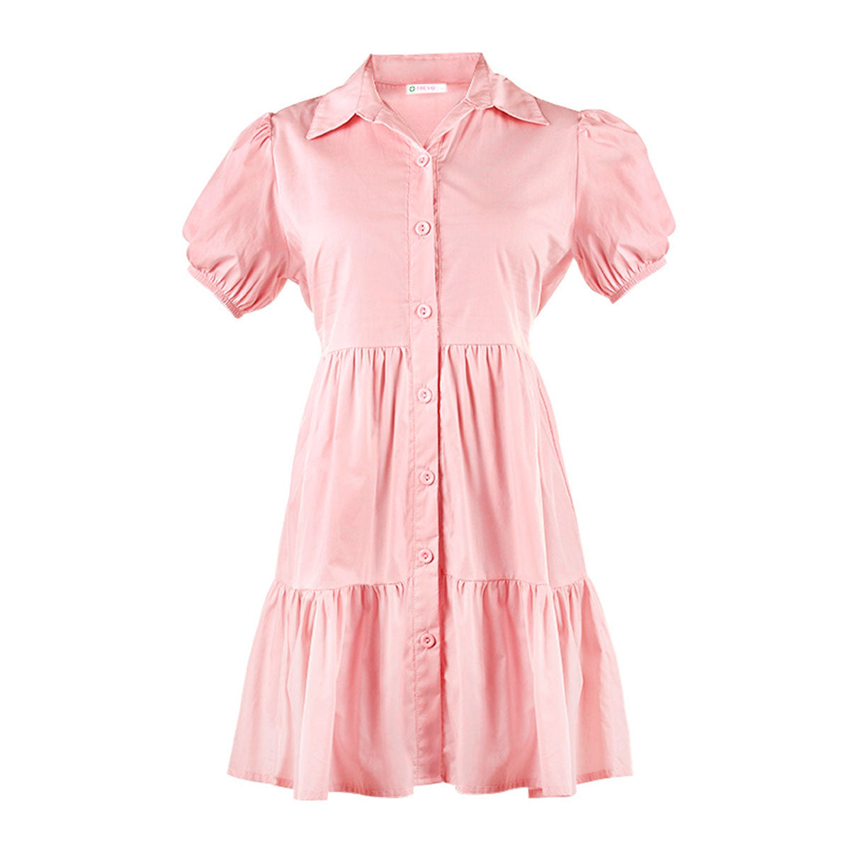 Vestido Corto Para Mujer TREVO 1019-07 Rosa
