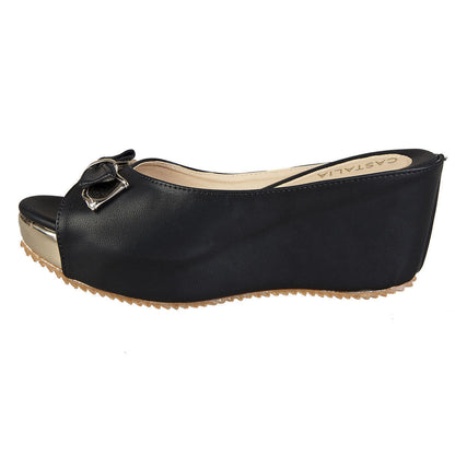 Zapato Confort Clasico Para Mujer CASTALIA 124-98 Negro
