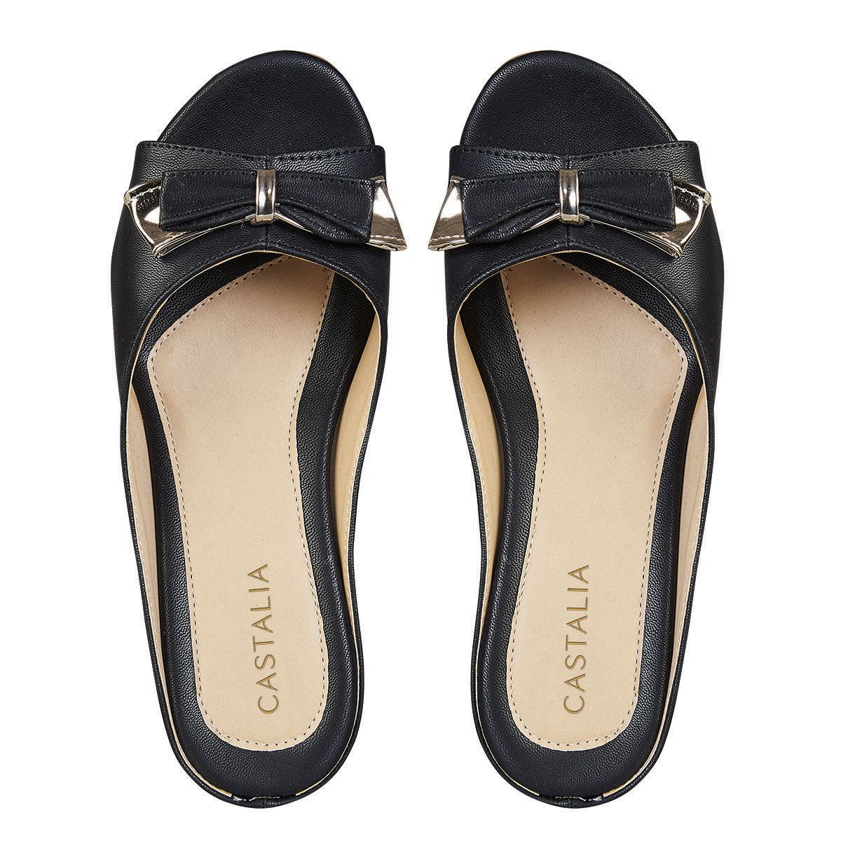 Zapato Confort Clasico Para Mujer CASTALIA 124-98 Negro