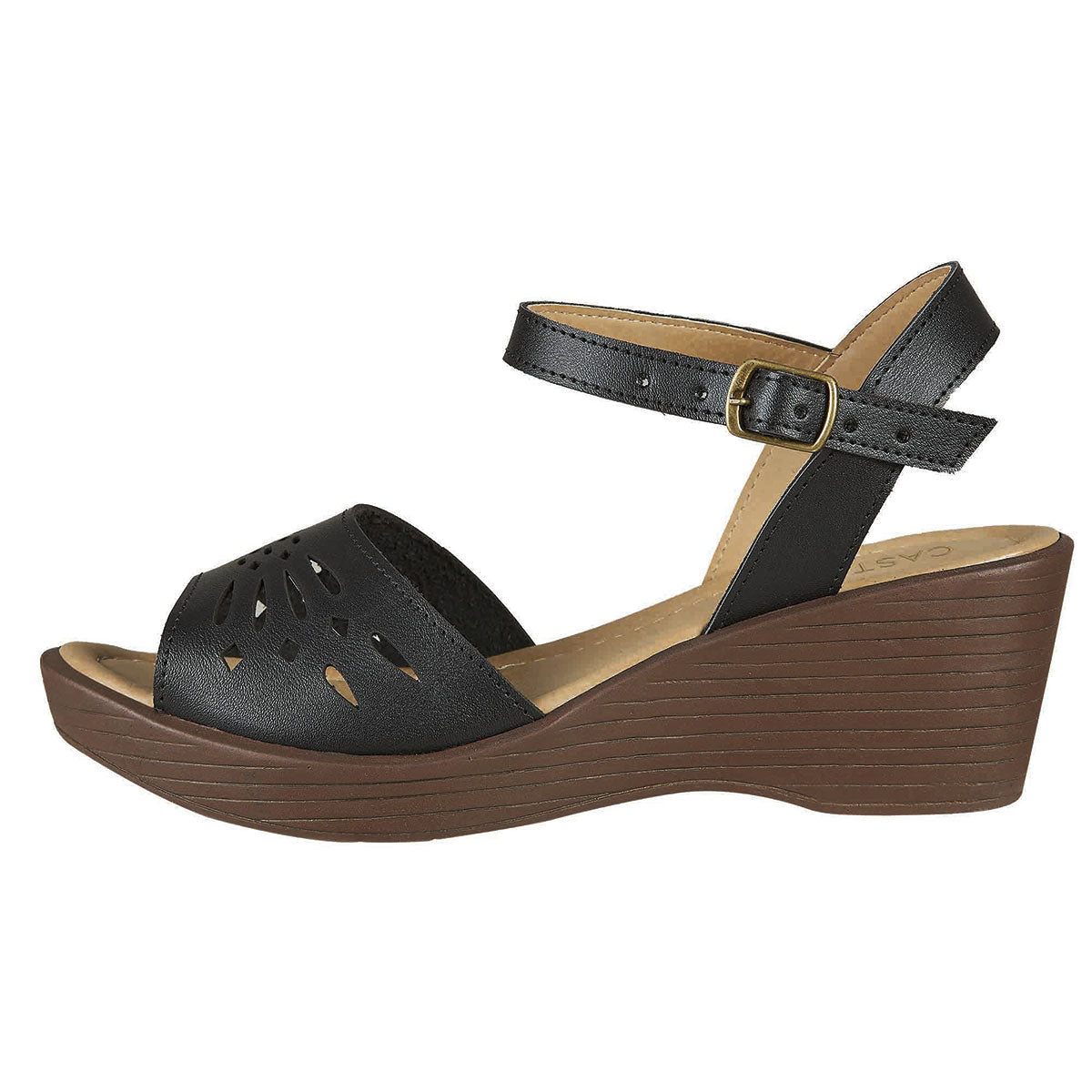 Plataforma Para Mujer CASTALIA Negro 157-30