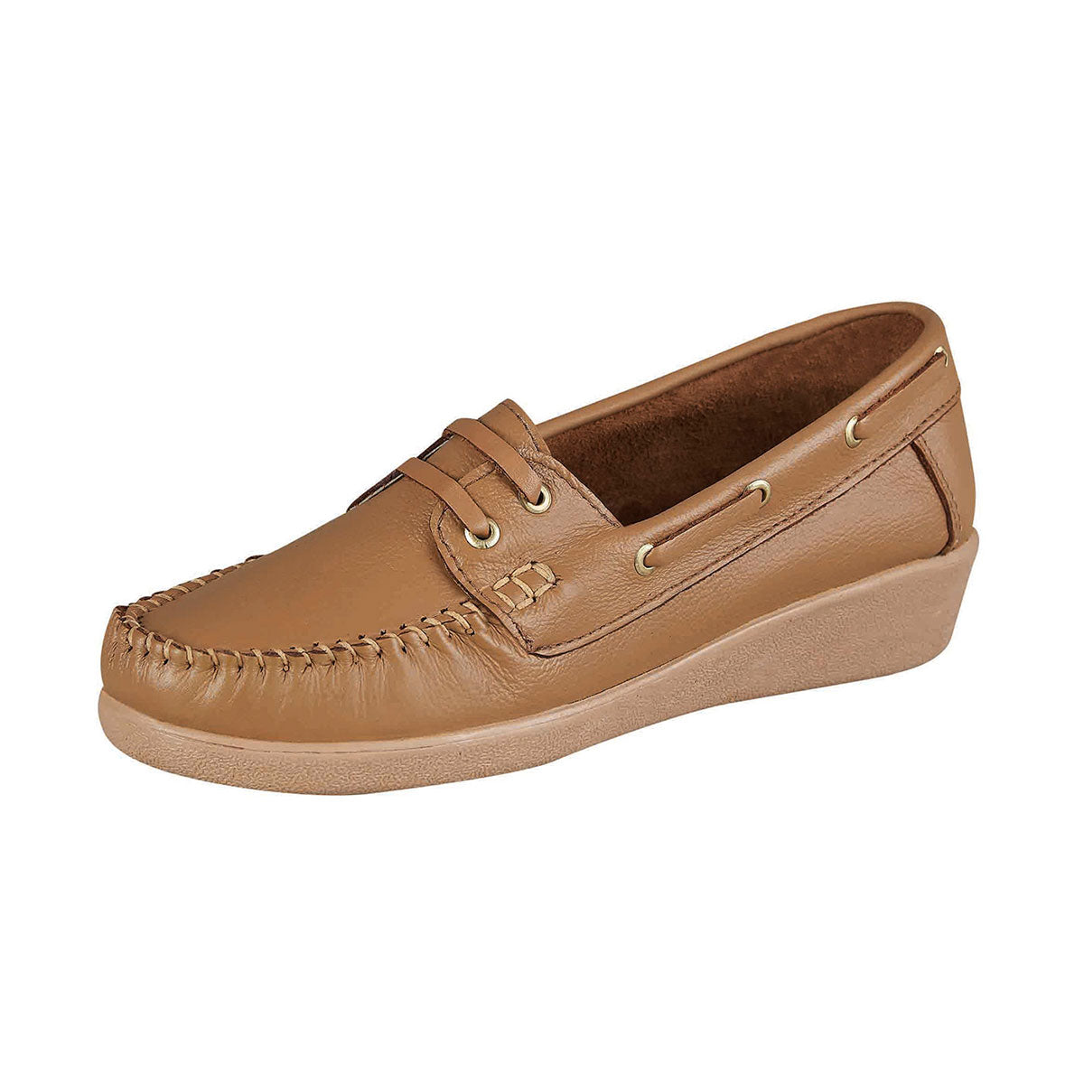 Confort Moderno Para Mujer CASTALIA Miel de Piel 212-15