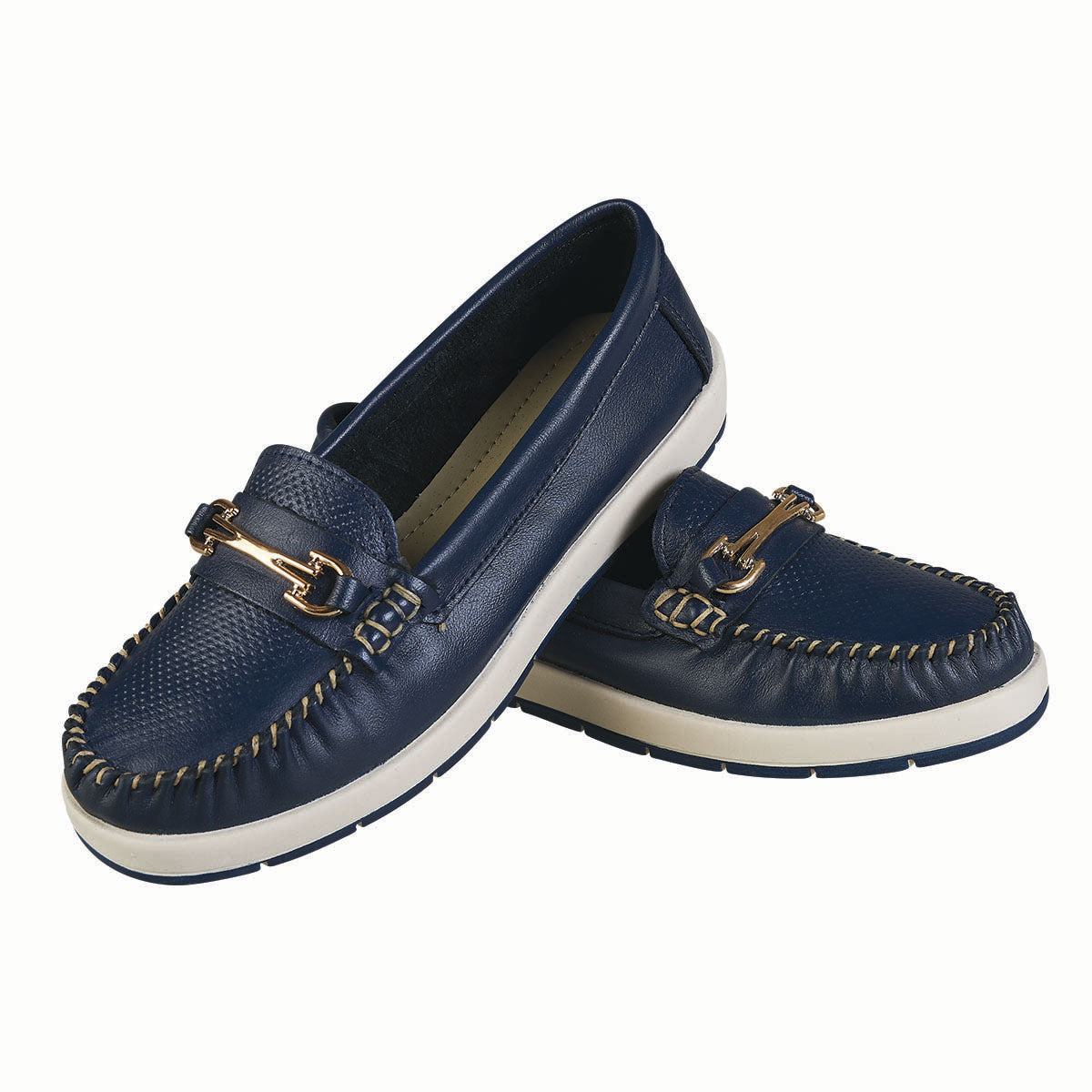Zapato Confort Clasico Para Mujer CASTALIA 212-19 Azul