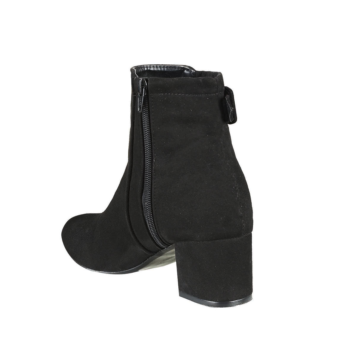 Botin Para Mujer CASTALIA Negro Gamuza 246-74