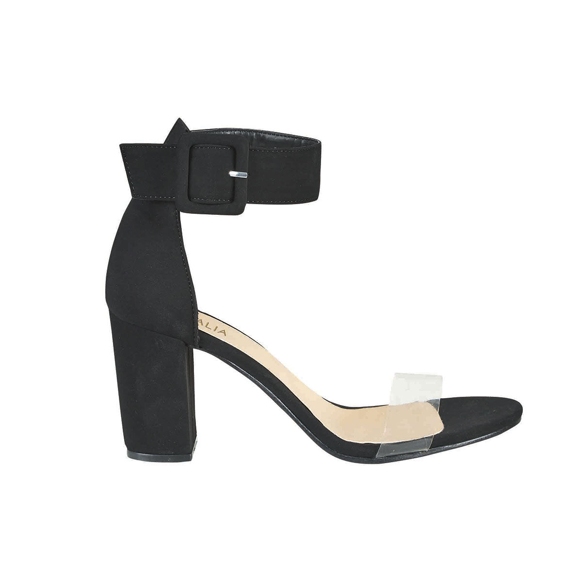 Tacón Para Mujer CASTALIA Negro Acabado Buck 304-51