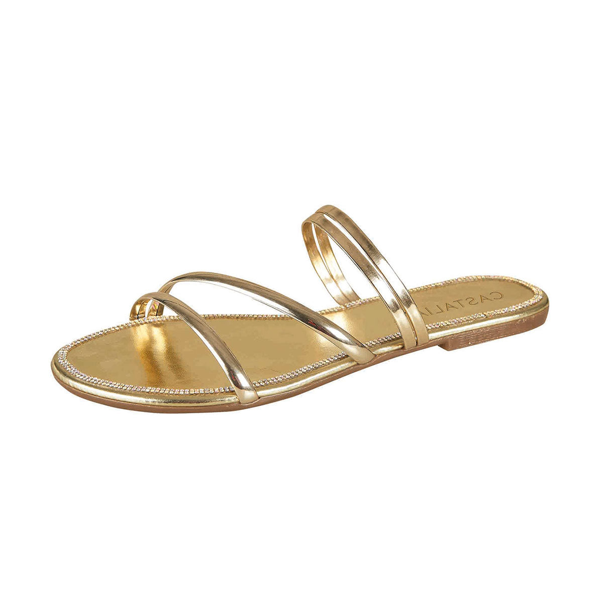 Sandalia Para Mujer CASTALIA Oro 337-58