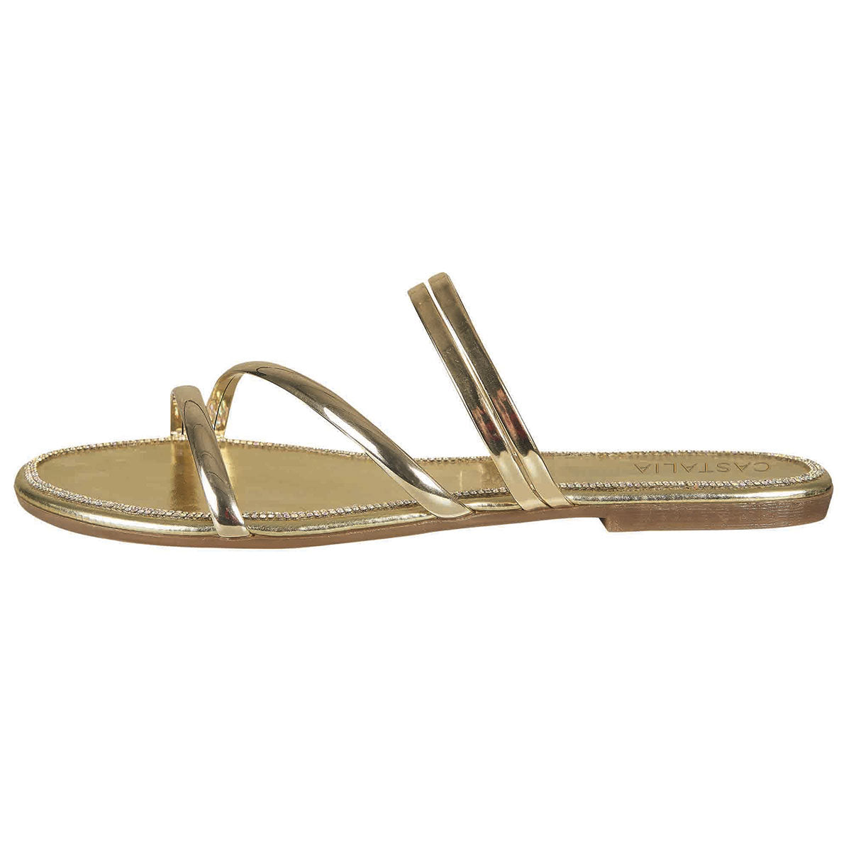 Sandalia Para Mujer CASTALIA Oro 337-58