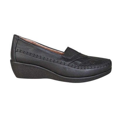 Zapato Confort Clasico Para Mujer CASTALIA 419-61 Negro