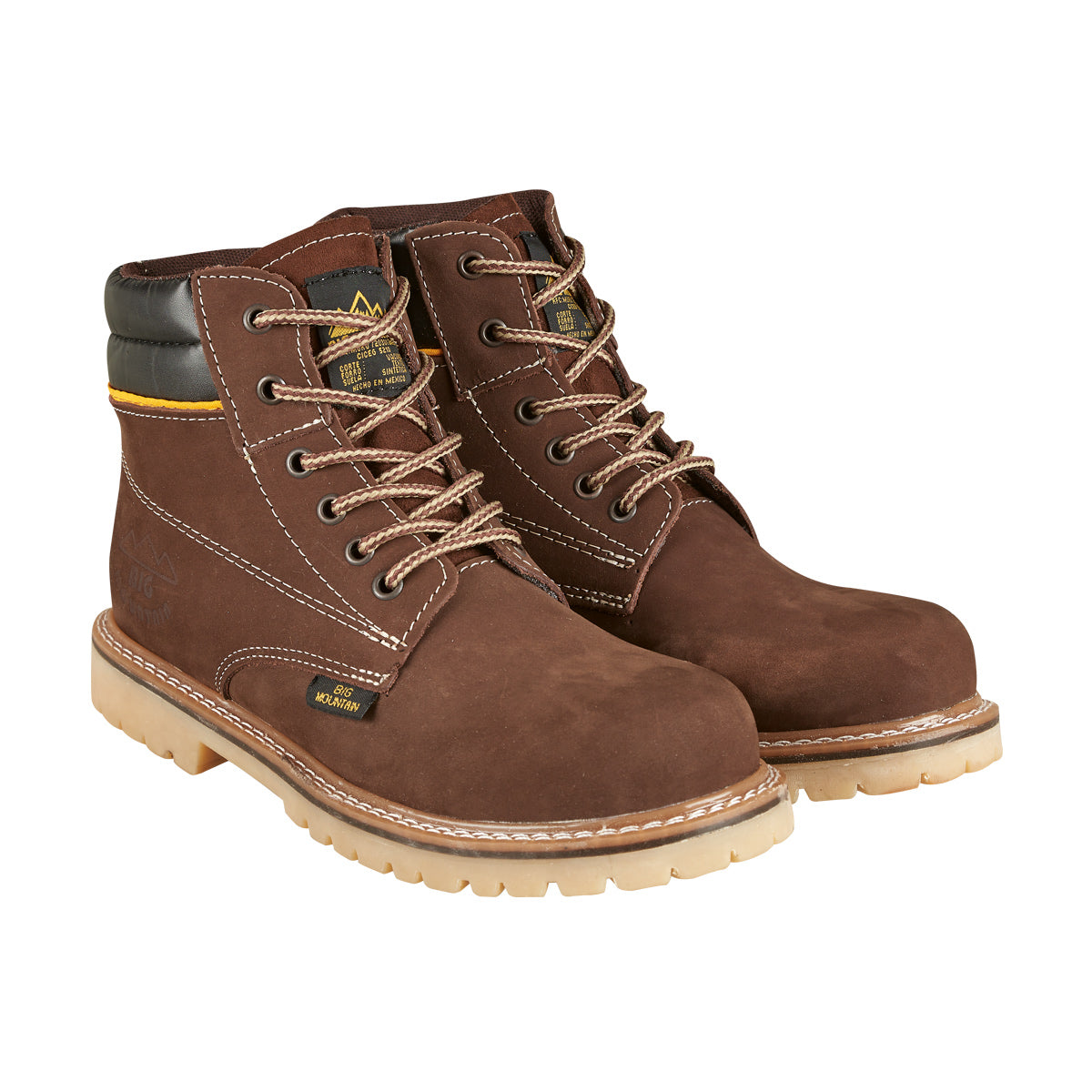 Bota Industrial Para Hombre CASTALIA 711-01 Café