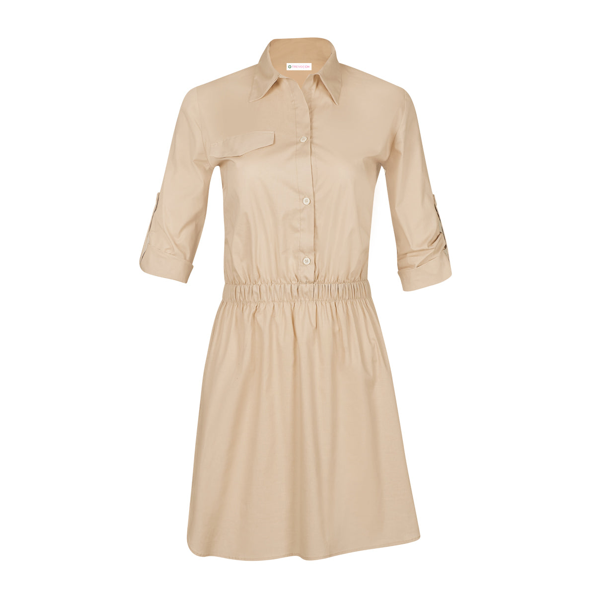 Vestido Corto Para Mujer TREVO 936-38 Arena