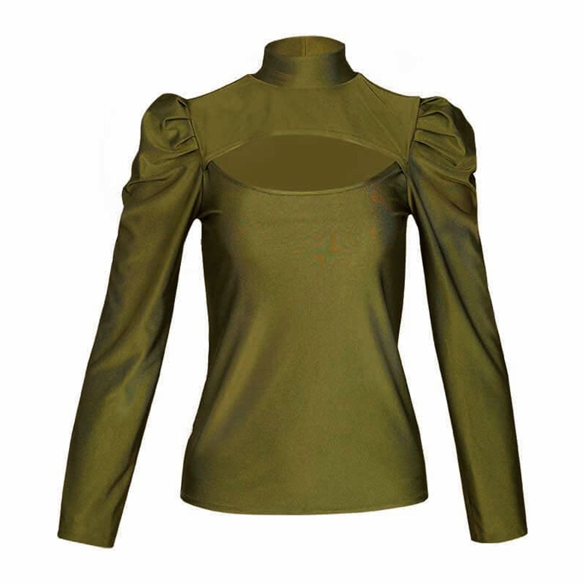 Blusa Manga Larga Para Mujer TREVO 940-104 Olivo