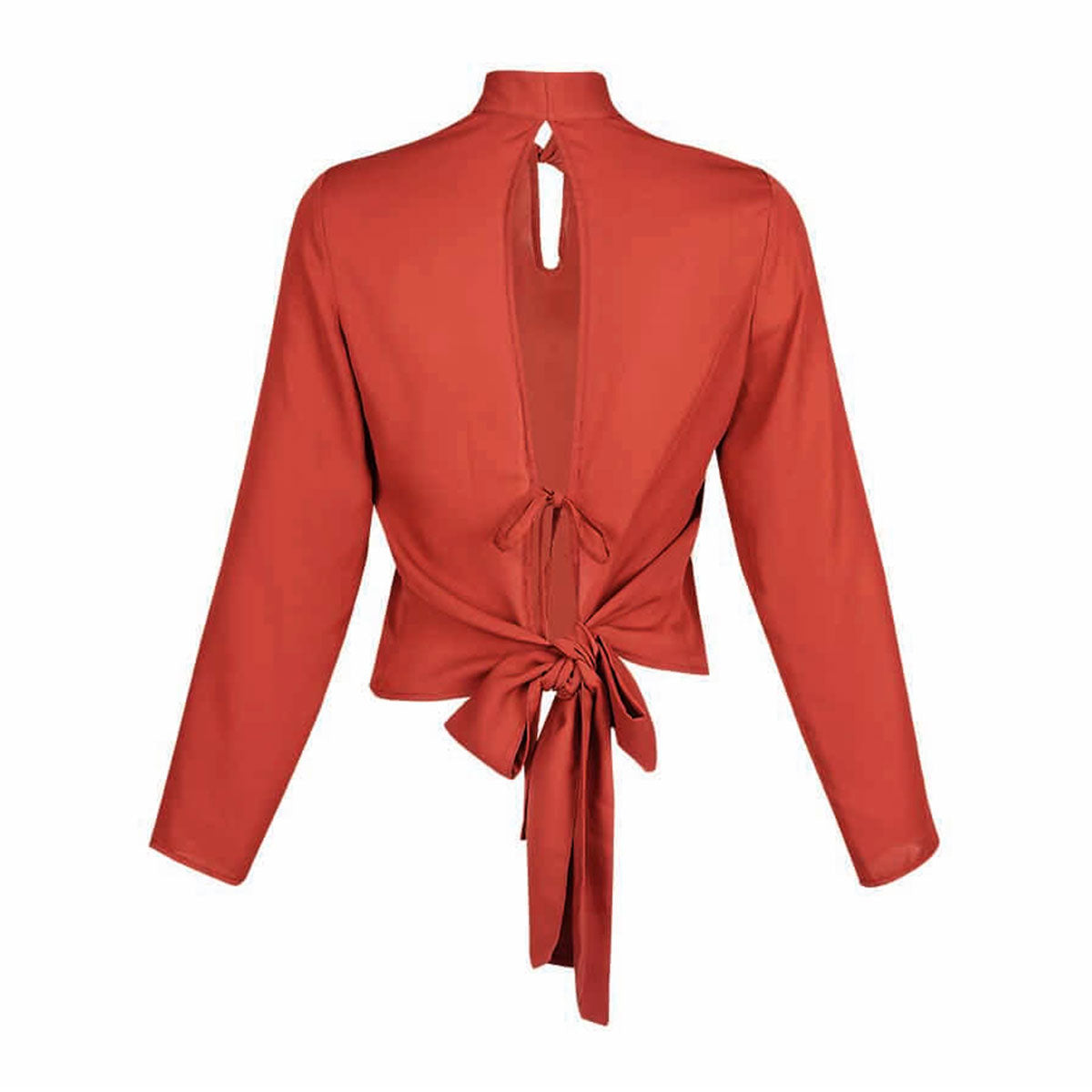 Blusa Para Mujer TREVO 953-159 Shedron con Abertura en La Espalda