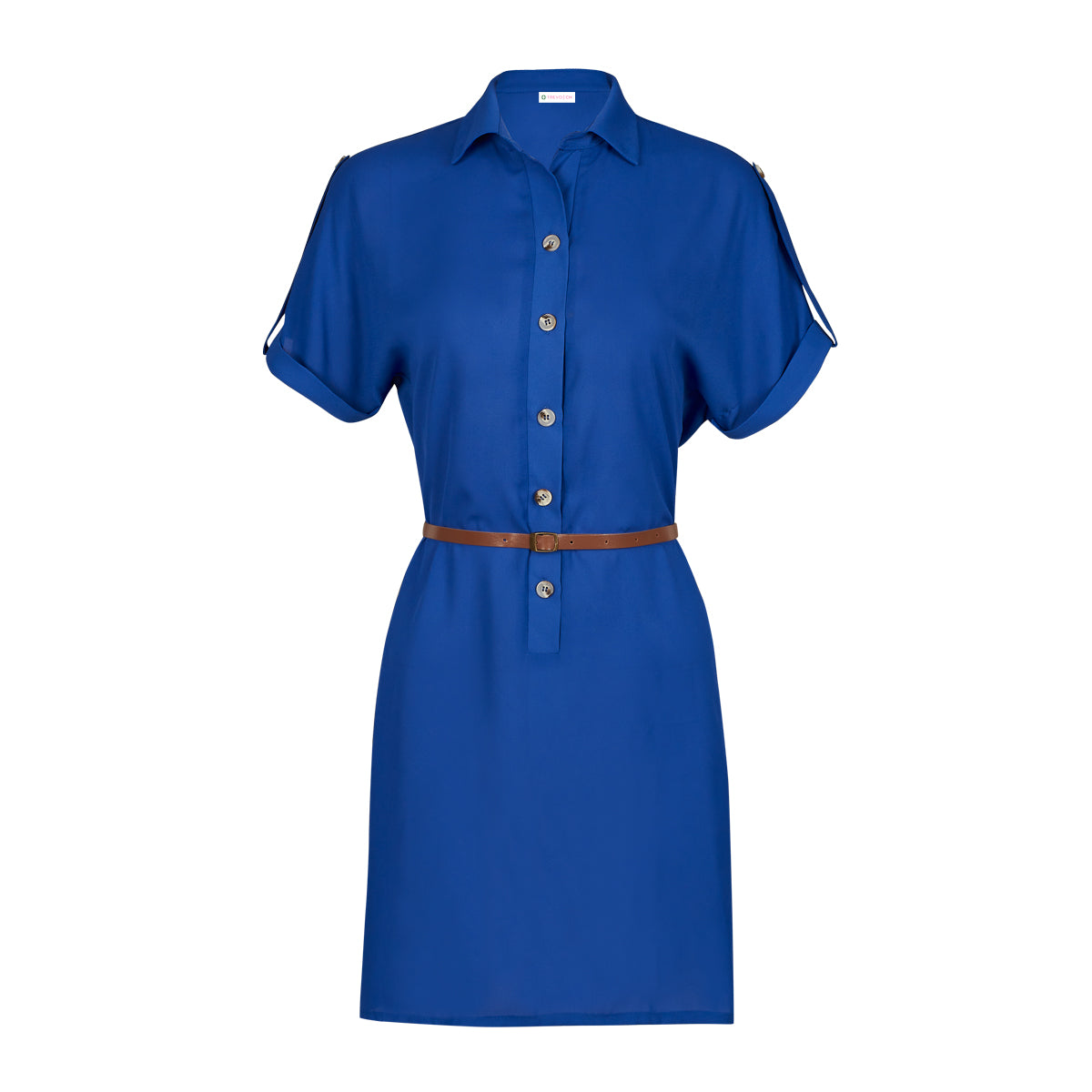 Vestido Corto Para Mujer TREVO 953-175 Azul