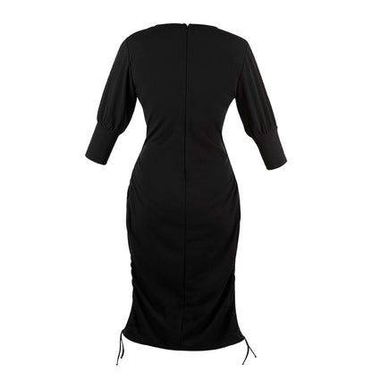 Vestido Corto Para Mujer TREO 989-24 Negro