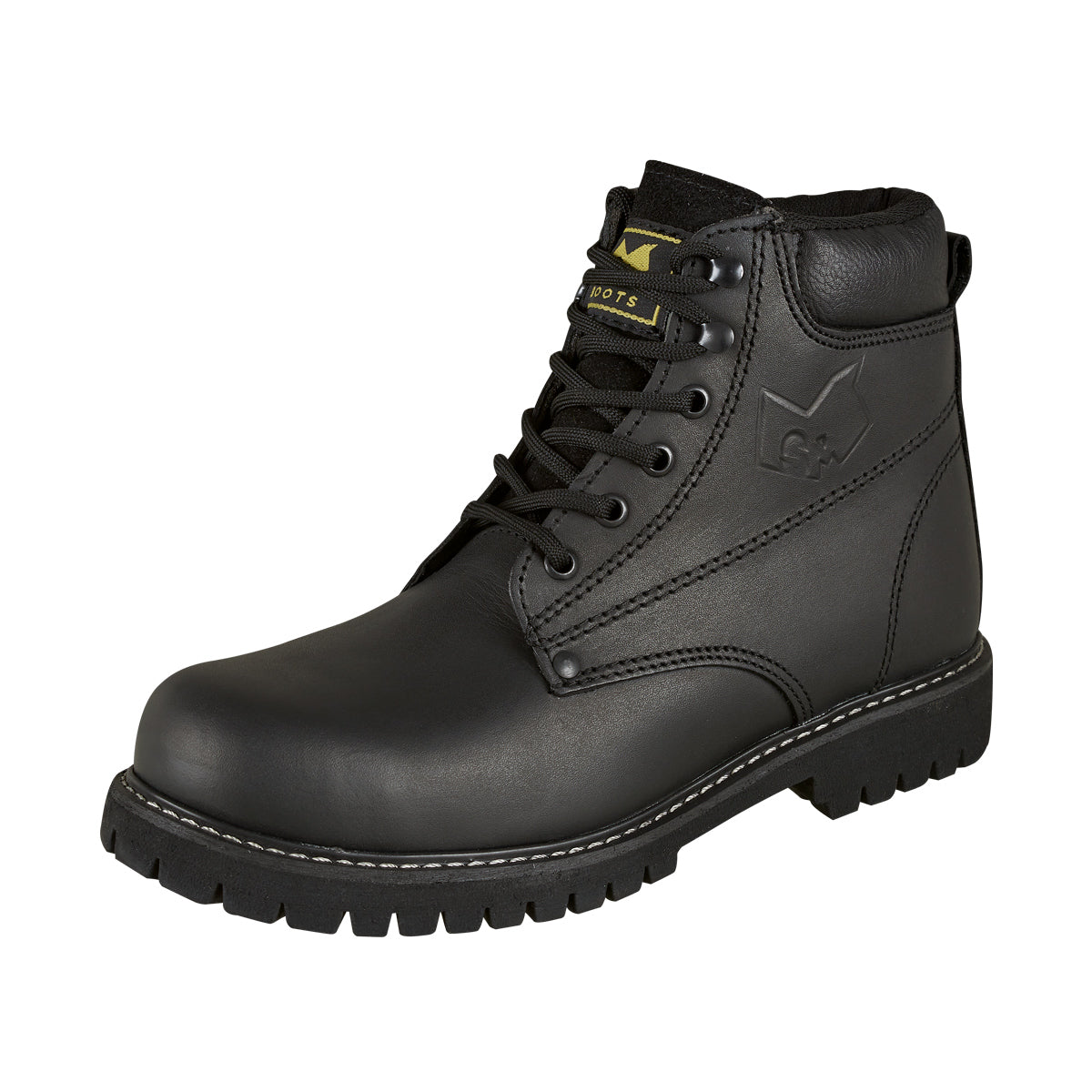 Bota Industrial Para Hombre CASTALIA 706-01 Negro