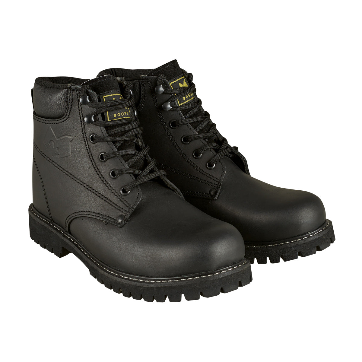 Bota Industrial Para Hombre CASTALIA 706-01 Negro