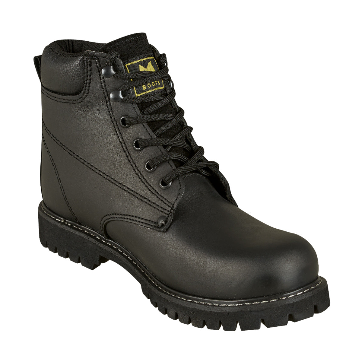 Bota Industrial Para Hombre CASTALIA 706-01 Negro