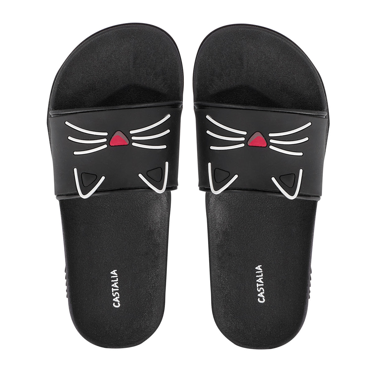 Sandalia Para Mujer CASTALIA 507-98 Negro de Gatito