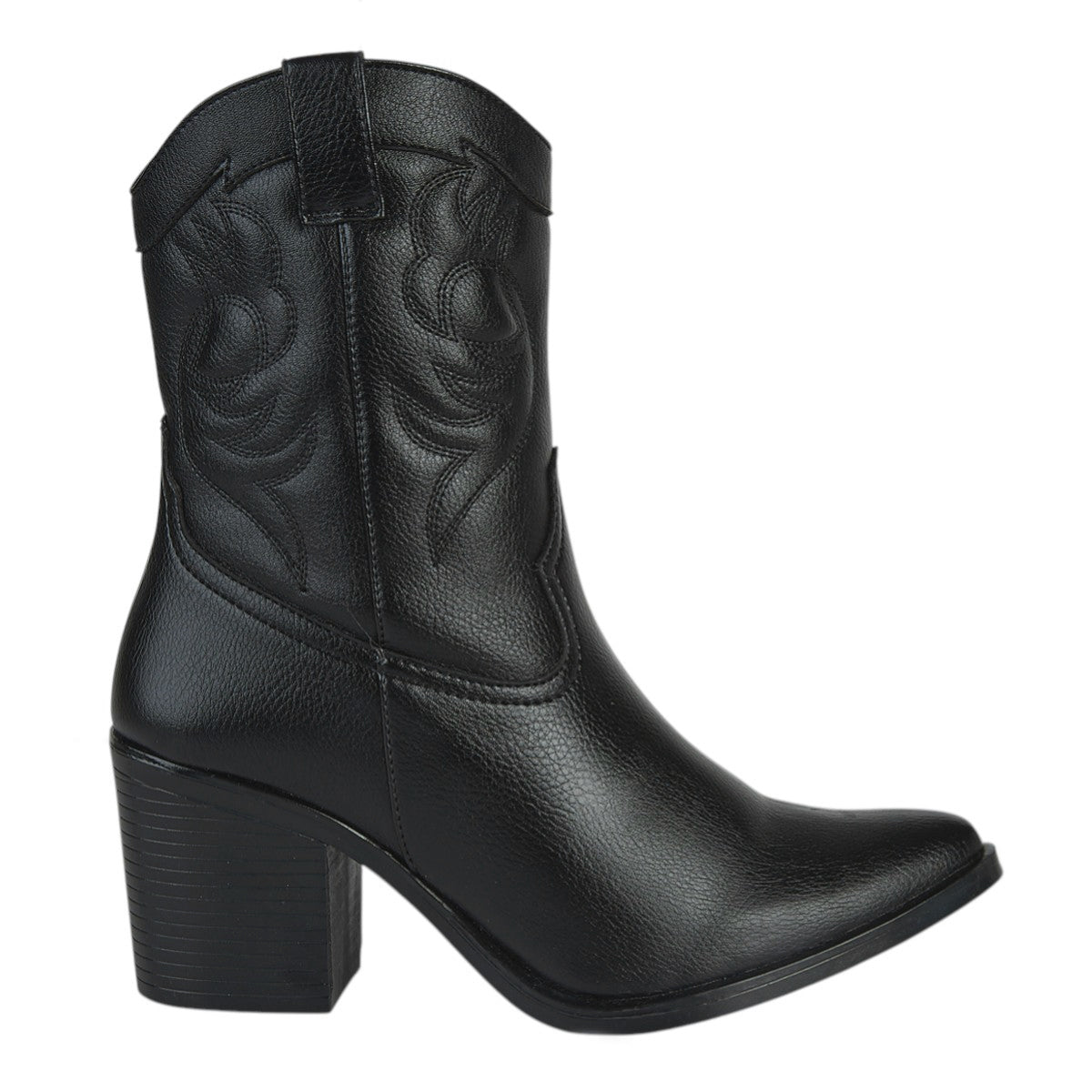 Bota Vaquera Para Mujer Castalia Con Detalle Bordado