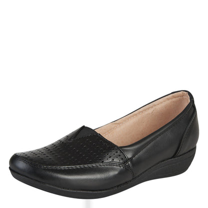 Zapato Confort Clásico Mujer Castalia 016-28 Negro