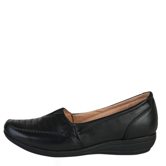 Zapato Confort Clásico Mujer Castalia 016-28 Negro