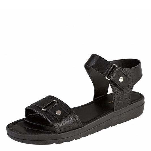 Huarache de Piso Para Mujer CASTALIA 024-03 Negro