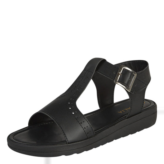 Huarache Confort Para Mujer Castalia Hebilla Ajustable