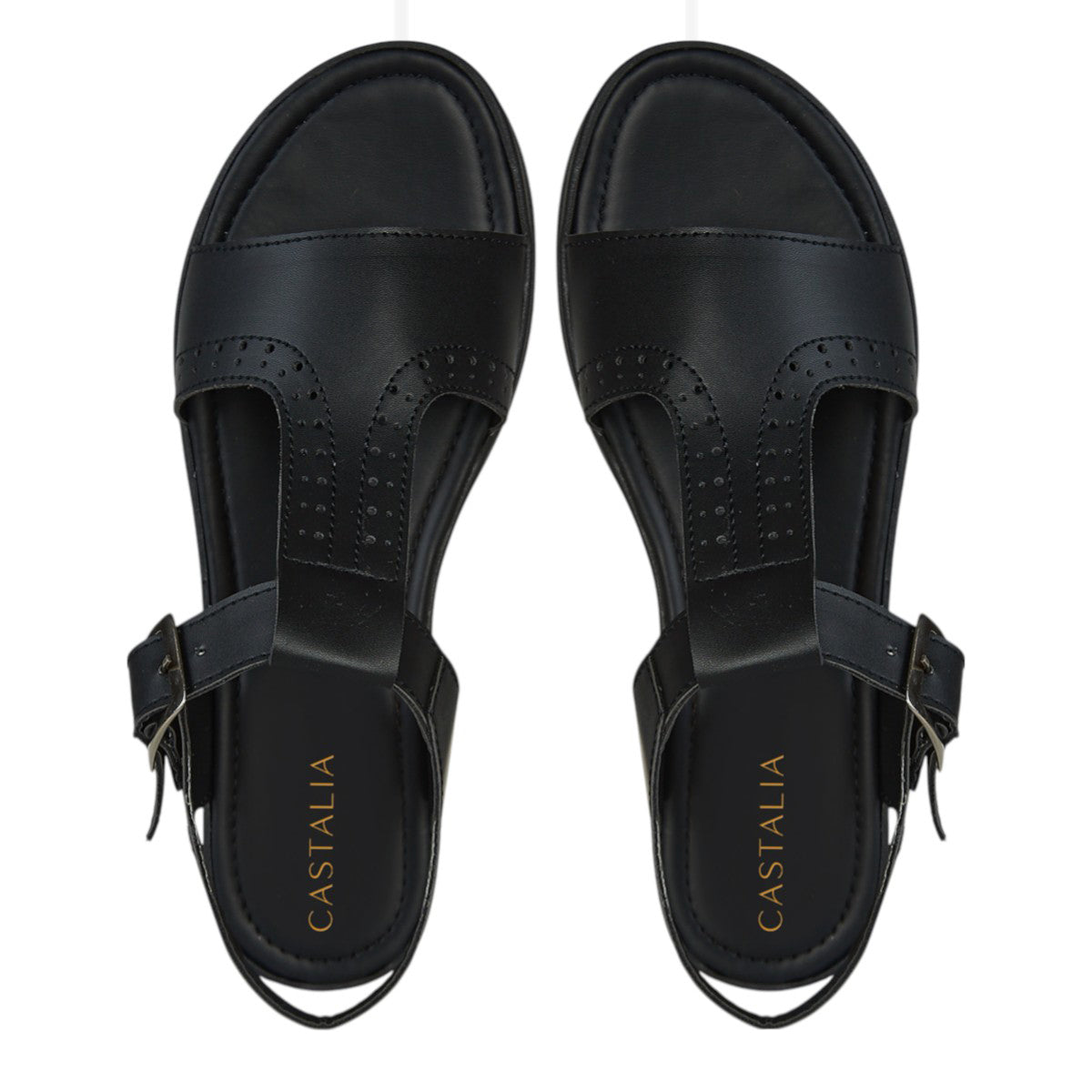 Huarache Confort Para Mujer Castalia Hebilla Ajustable