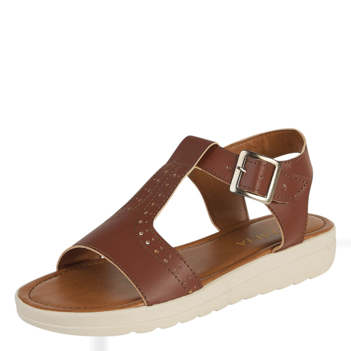 Huarache Confort Para Mujer Castalia Hebilla Ajustable