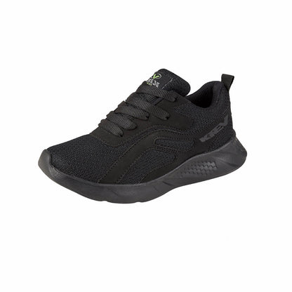 Tenis Deportivo Para Niño CASTALIA 100-02 Negro con Agujetas