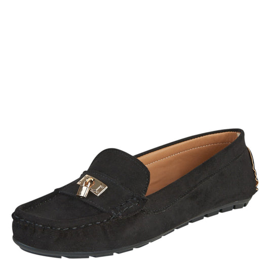 Zapato Confort Moderno Mujer Castalia Detalle De Candado