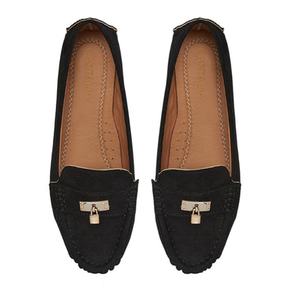 Zapato Confort Moderno Mujer Castalia Detalle De Candado