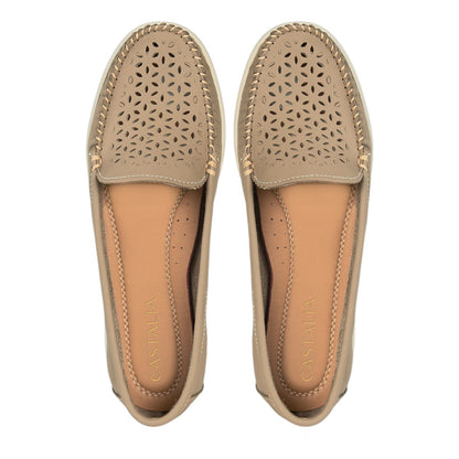 Zapato Confort Mujer Castalia Plantilla Cómoda Corte Láser