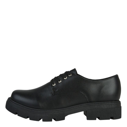 Zapato Escolar Para Mujer Castalia 109-114 Negro