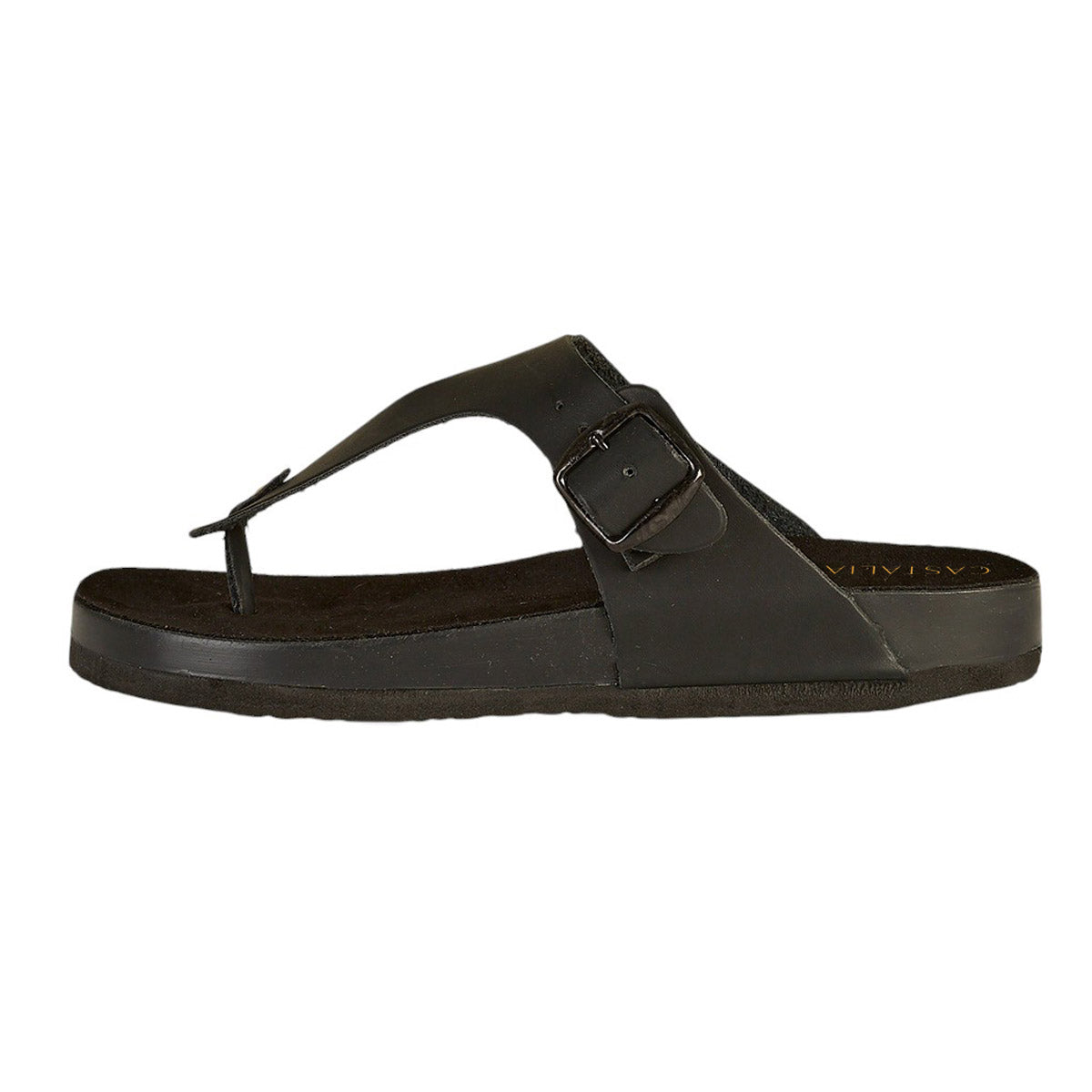 Huarache Para Mujer CASTALIA 139-41 Negro Hebilla Ajustable