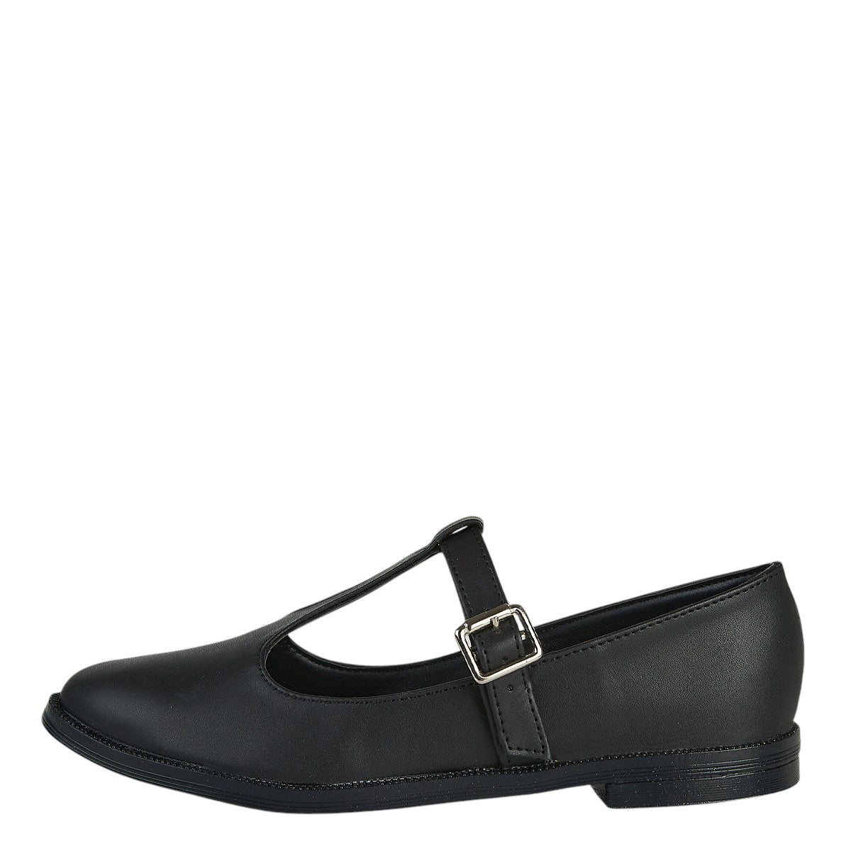 Balerina Para Mujer Castalia 185-014 Negro Hebilla Ajustable