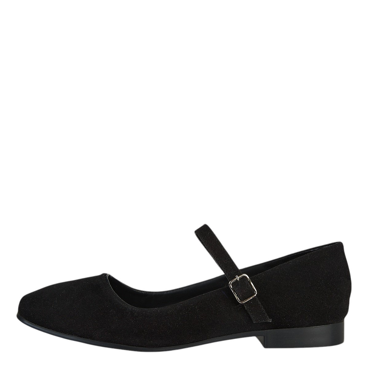 Balerina De Gamuza Para Mujer Castalia Hebilla Ajustable