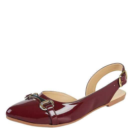Balerina Para Mujer CASTALIA Con Detalle Dorado