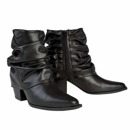 Botin Vaquero Para Mujer CASTALIA 256-74 Negro