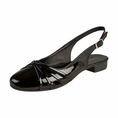 Balerina Para Mujer CASTALIA 307-58 Negro Detalle de nudo