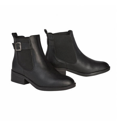 Botin Para Mujer CASTALIA 329-79 Negro Elástico Ajustable