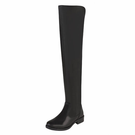 Bota Larga Para Mujer CASTALIA 329-80 Negro