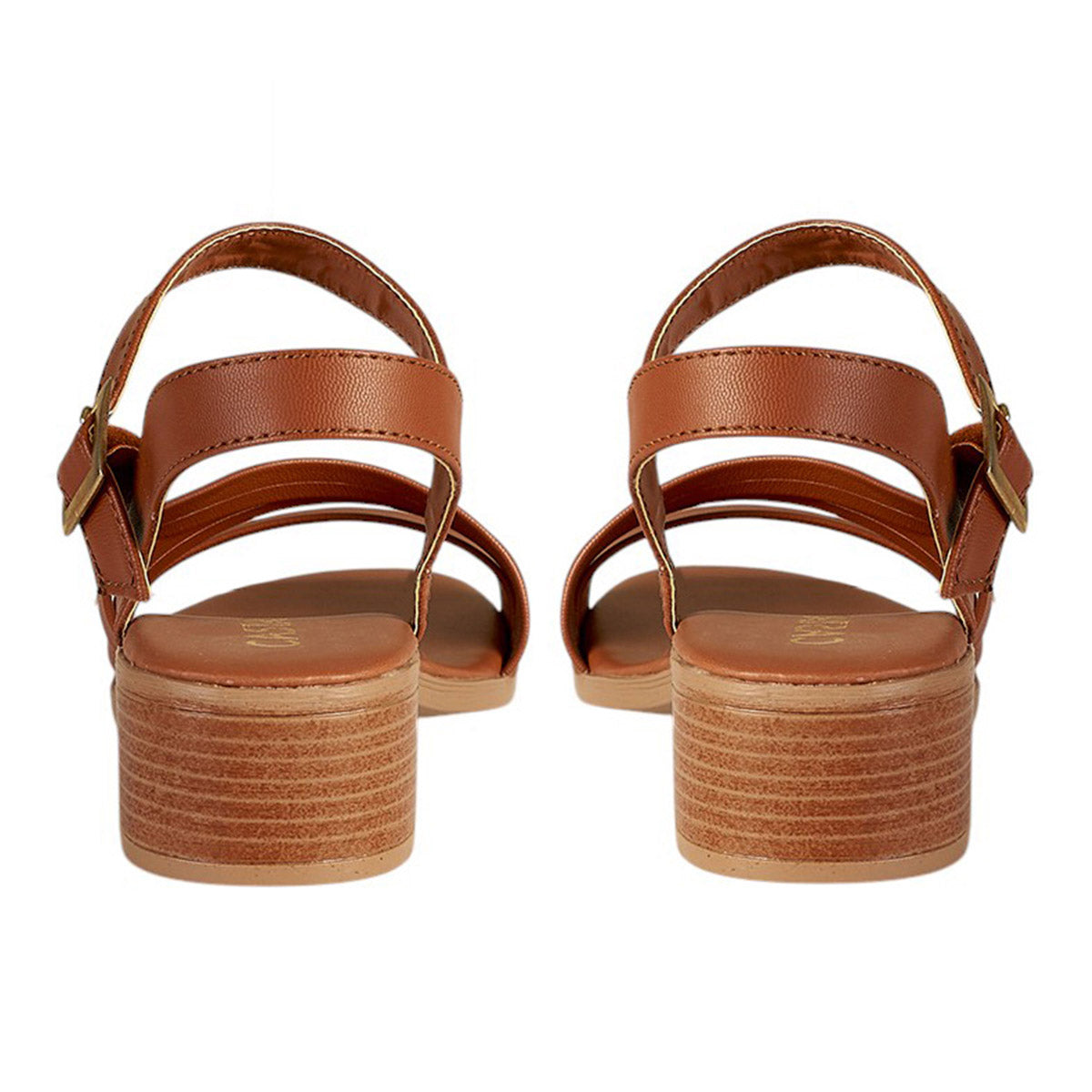 Tacón Bajo Para Mujer CASTALIA 329-83 Tan