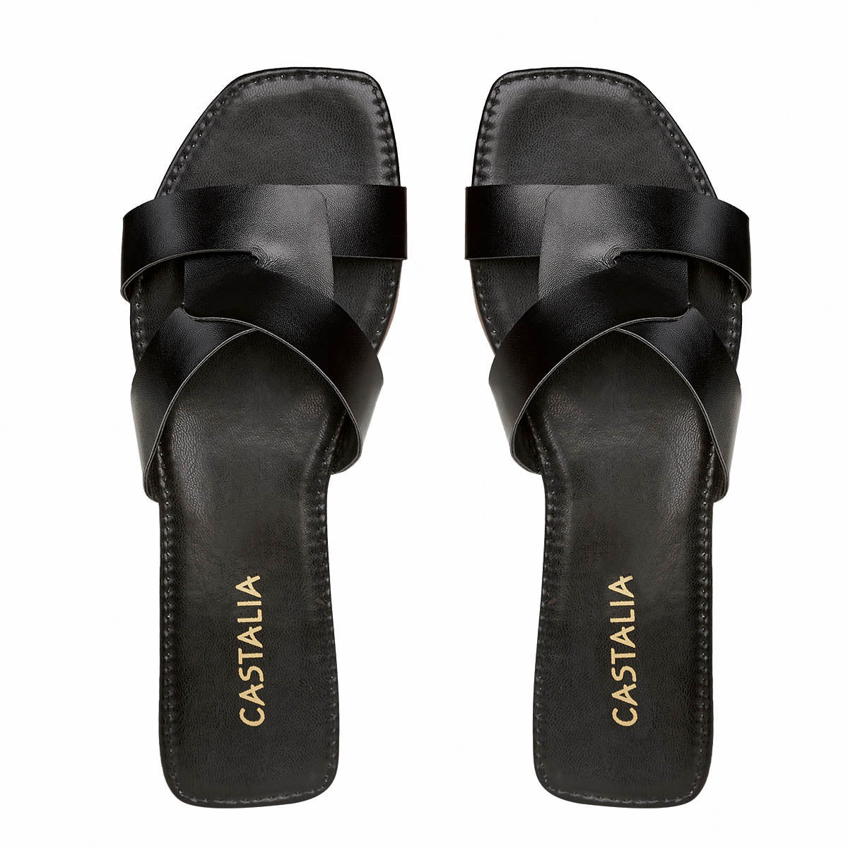 Huarache de Piso Para Mujer CASTALIA 337-72 Negro