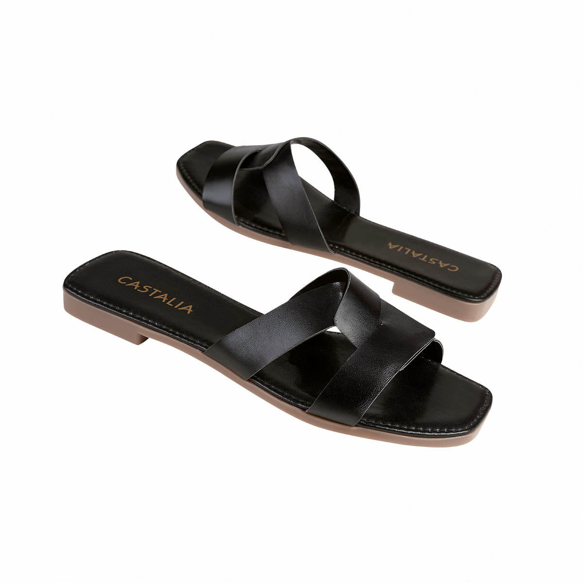 Huarache de Piso Para Mujer CASTALIA 337-72 Negro