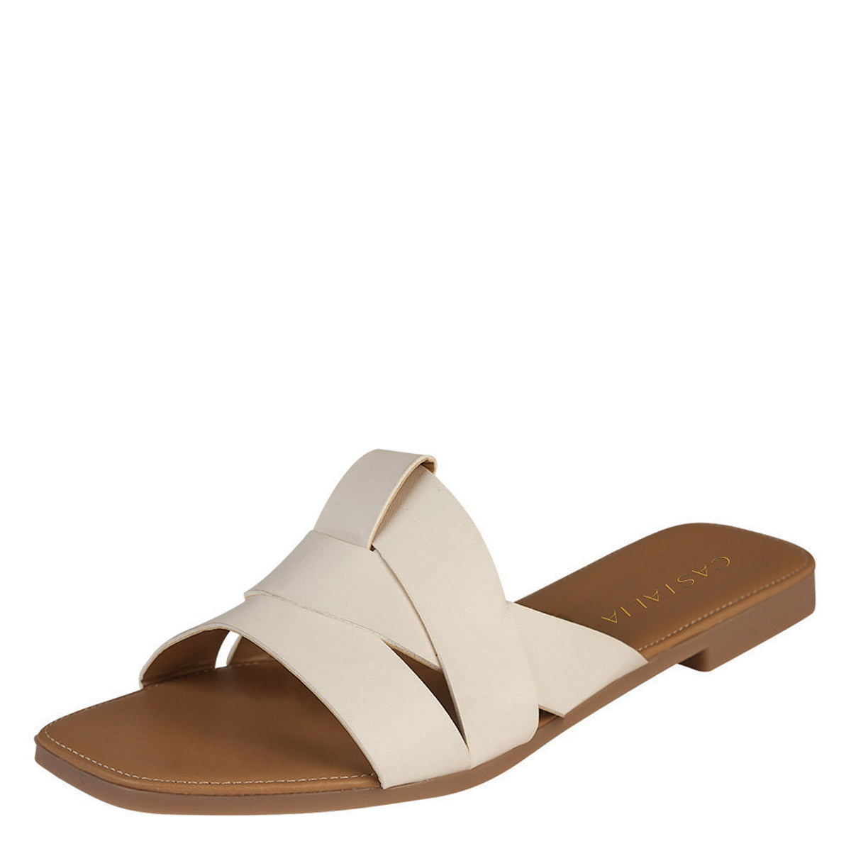 Huarache de Piso Para Mujer CASTALIA 337-73 Latte